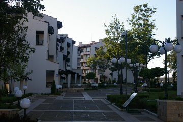 Oasis Resort apartment complex.