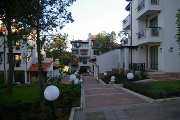 Oasis Resort apartment complex.