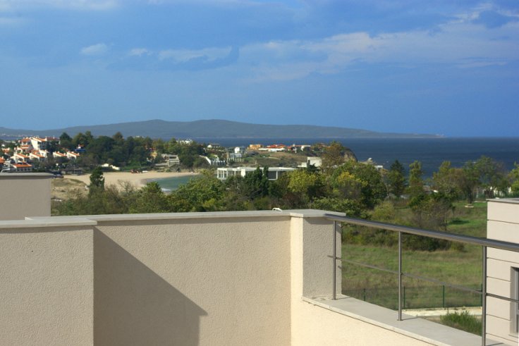 North view from terrace of Villa Duo / Apartment Una 'b'