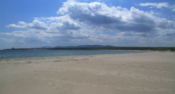 Primorsko beach view south