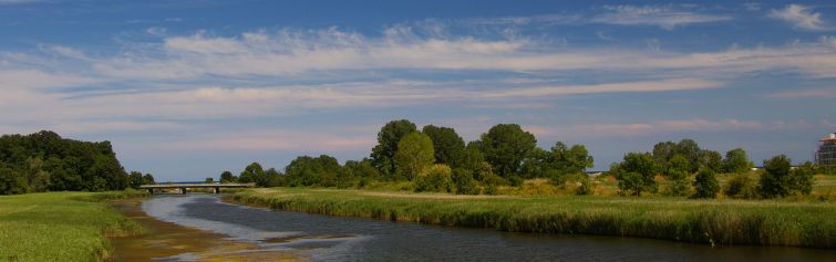 Sea River Resort, view from the west