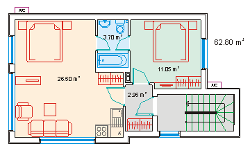 Middle floor