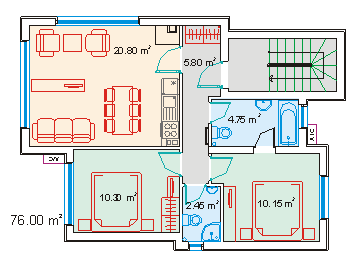 Middle floor