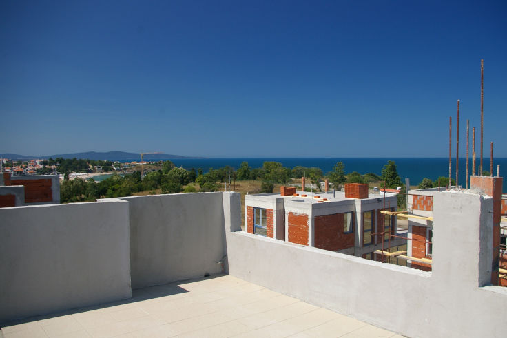 North view from terrace of Villa Duo / Apartment Una 'b'
