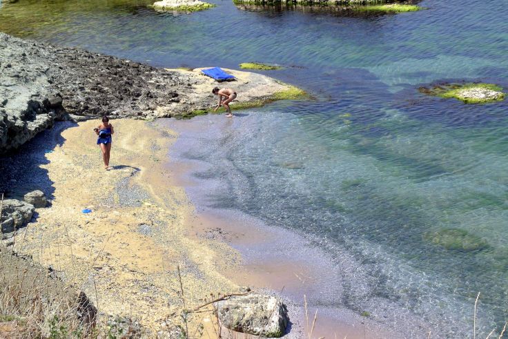 3 minuten wandelen, kies uw afgezonderde baai 