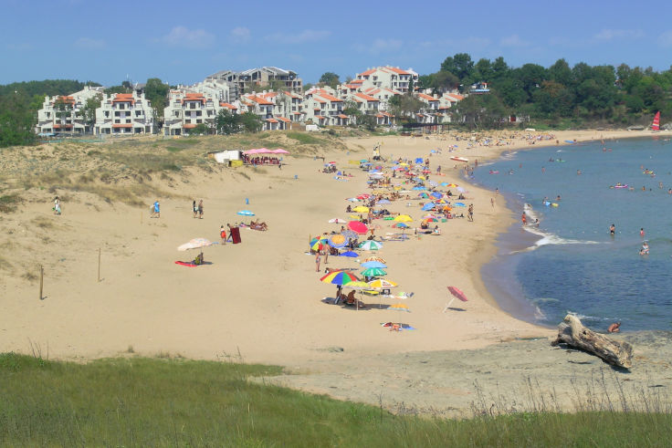 5 minuten wandelen, het prachtige Oasis strand